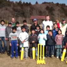 Supporting Junior cricket in 2010 (2)